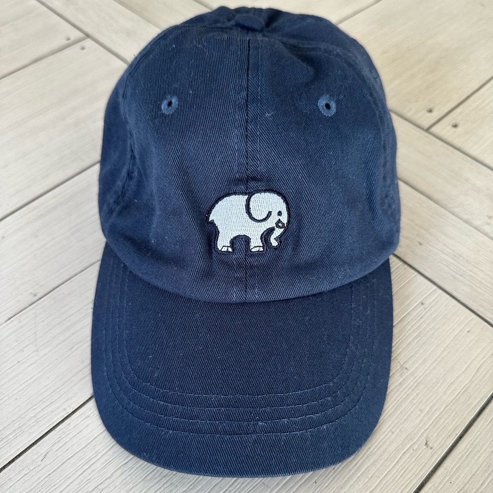 Ivory Ella Navy Ball Cap